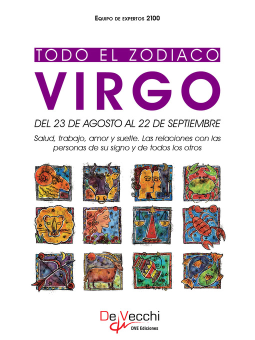 Title details for Todo el Zodiaco. Virgo by Equipo de expertos 2100 - Wait list